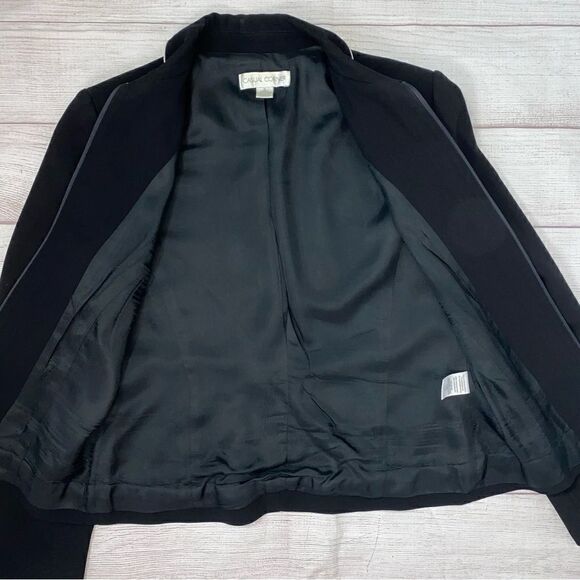 Casual corner pants dress suit black & white sz 4 - Picture 13 of 14